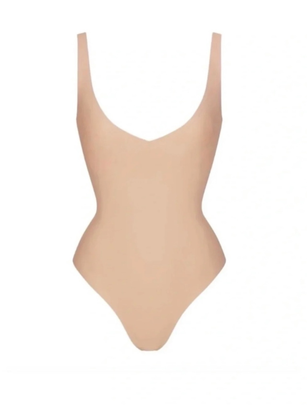 SKIMS Unlined Plunge Thong Bodysuit